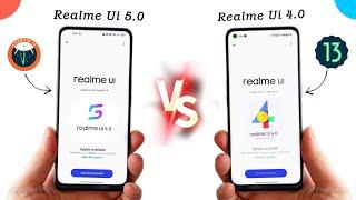 Realme UI 5.0 vs Realme UI 4.0 Full comparison | Android 14 Vs Android 13 Update Comparison 