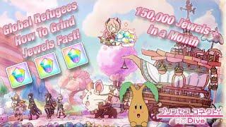 [Princess Connect Re: Dive] Guide To Grind Over 150,000 + Jewels Fast For New JP Account Creators