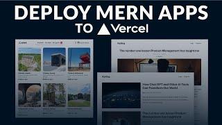 Deploy MERN Apps to Vercel