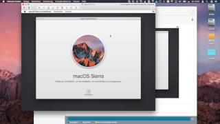 macOS Sierra als virtuelle Maschine in VMWare Fusion installieren