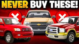 20 Pickup Trucks You Should NEVER, EVER BUY According to Experts