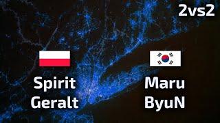 HIT! Gerald i Spirit VS Maru i ByuN 2v2 WardiTV September Cup