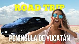 Viaje carretero futurista: De Cancún a Mérida en una camioneta 100% eléctrica China