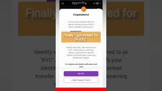 #pi #masskyc is here|| I've finally been invited to pi KYC #pi #bitcoin #bitcoincore #crypto