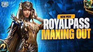 M22 Royal Pass Maxed Out | 100 x Royal Pass Giveaway 