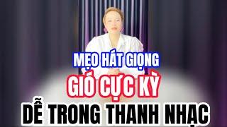 MẸO HÁT GIỌNG GIÓ CỰC KỲ DỄ TRONG THANH NHẠC | TRUNG TÂM ÂM NHẠC KIM THOA