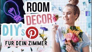 3 ROOM DECOR DIY's für dein Zimmer - Pinterest Inspired // I'mJette