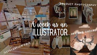 Studio Vlog 002 | A Week in the life of an Illustrator in London   Digital Illustrator Vlog 