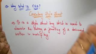 what is css and how to use it | CSS tutorials | by bhanu priya