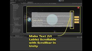 Scrollable Text in Unity 6 - Add vertical scrollbar to TextMeshPro Content in Unity 6