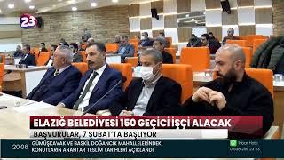 ELAZIĞ BELEDİYESİ İŞKUR ÜZERİNDEN 150 ERKEK İŞÇİ ALIMI YAPACAĞINI DUYURDU