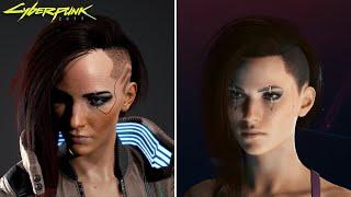 Cyberpunk 2077 - Character Creation - Patch 1.5 Original Female V (48 Minute Gameplay Reveal V)