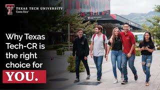 Why Texas Tech-CR is the right choice for you