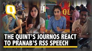 Journos at The Quint React to Pranab da’s Speech at the RSS Event | The Quint