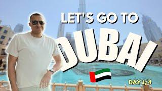 Flying BA Business Class from London to Dubai, Dubai Marina Walk & UAE Visa Medical - Vlog Day #1