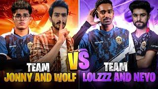 Jonathan & WolfisLive VS LolzZz Gaming & Neyoo 2 Vs 2 TDM Fight @JONATHANGAMINGYT @LoLzZzGaming