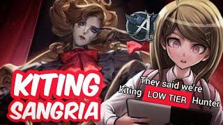 KITING SANGRIA again but they said Hunter just LOW TIER  Identity V A Badge Journalist