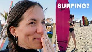 Learning to surf in Mexico