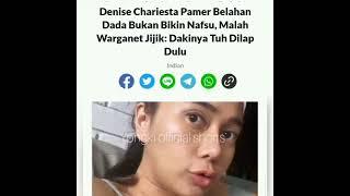 DENISE CHARIESTA PAMER BELAHAN DADA #shorts #youtubeshorts #youtube #viral #denisechariesta