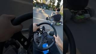 POV EV drift kart tandem