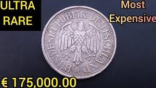 the most VALUABLE "PC" € 175,000.00 ultra Rare Error Coin Germany Don't Spend This to look for this!