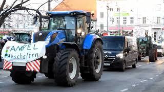 8. Januar 2024 Bauernprotest in Eberswalde