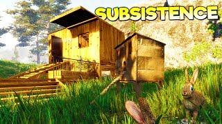 CAN YOU SURVIVE AGAINST MOTHER NATURE'S HARSH WRATH? - Subsistence Gameplay Early Access Part 1