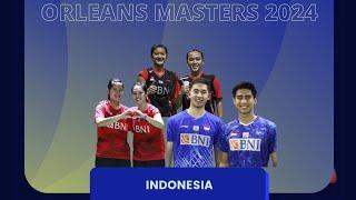 pemain indonesia terdaftar di orleans masters 2024