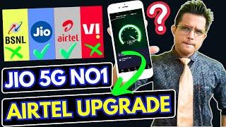 Airtel 4G 5G Upgrade in Rajasthan | Vi Financial Crisis | Reliance Jio History Decode #technoneil