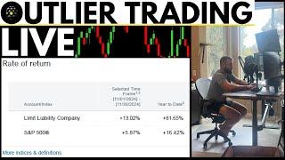 Stock Market Recap - Technical Analysis Crash Course | Outlier Options Trading Live