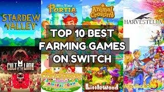 Top 10 Best Farming Games On Nintendo Switch | 2023