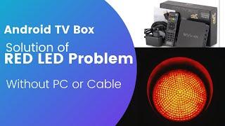 Android TV Box: RED LED Problem Solution without PC or Cable