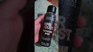 Shilis Stardust hair glitter spray tryon