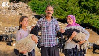 The Life of a Nomad Father - Nomadic Life in the Taurus Mountains| Documentary-4K