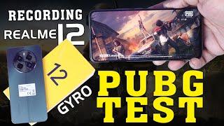 Realme 12 Pubg Test | Gyro Graphics " Screen Recording " Heat Test | Realme 12 Price In 