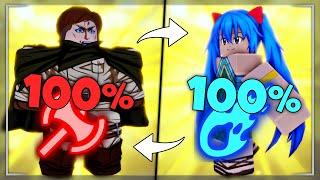 HOW TO GET 100% DMG BUFF WITH ERWIN & WENDY - Anime Adventures