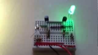 Light sensor using phototransistor- buildcircuit.com