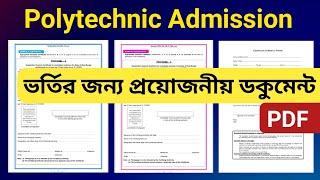 Documents Required for Polytechnic 1st/2nd Year Admission | Domicile | Medical | NatiTute