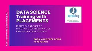 Data Science Training in Bangalore with Placements - Inventateq is the Best Institute to Learn