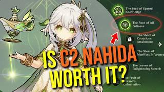 Is C2 Nahida worth to get? (Constellation Guide + Showcases) | Genshin Impact