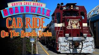 Beach Train Cab Ride Roaring Camp Santa Cruz Beach Boardwalk
