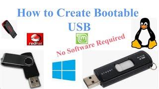 How to Create a bootable USB Drive|-Create bootable USB drive for windows 10|Bootable USB using CMD