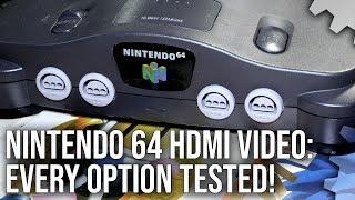 DF Retro: Nintendo 64 HDMI Video Options: EON Super 64, Retrotink 2x, UltraHDMI + N64 RGB!