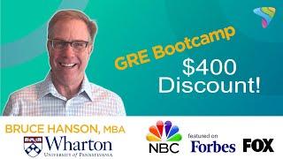 GRE Test Prep Bootcamp - $400 discount!