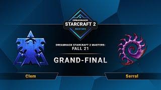 SC2 - Clem vs. Serral - DreamHack SC2 Masters 2021: Fall - Grand-Final - EU