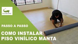 Como Instalar o Piso Vinílico em Manta - Passo a Passo #pisovinilico #instalação #pisoemmanta