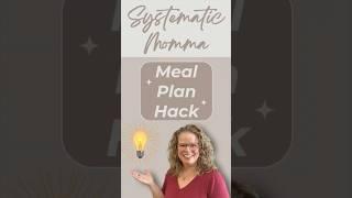 #1 Meal Planning Hack for Busy Moms