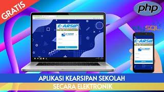 Review Source Code Aplikasi Kearsipan Sekolah Secara Elektronik Berbasis Web Gratis