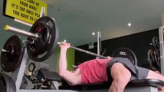 80KG Bench x 7 PR - 100KG is CLOSE! 