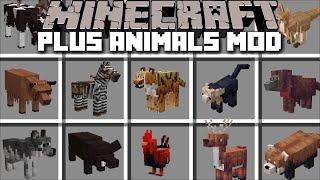 Minecraft BETTER ANIMAL MOD / ANIMALS PLUS TAME AND BREED MOBS !! Minecraft Mods